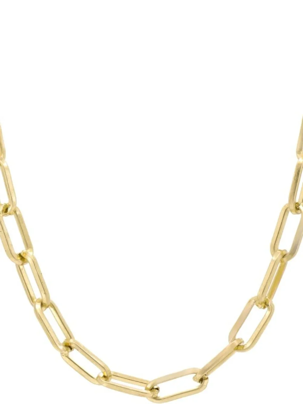 Chunky Coin Antique Gold Plated Thick Link Chain Layered Pendant Necklace for Wo - Picture 5 of 7